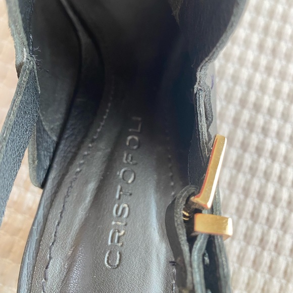 CRISTOFOLI sling back mules - Picture 10 of 11